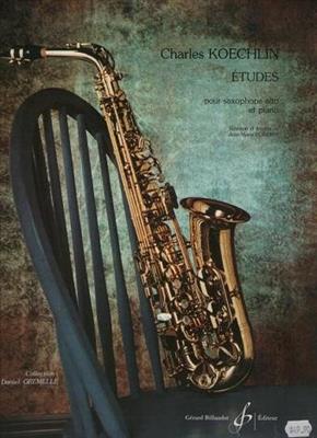 KOECHLIN C.-STUDI X SAX ALTO E PIANO