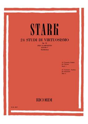 STARK R.-24 STUDI DI VIRTUOSISMO OP 51 VOL 1
