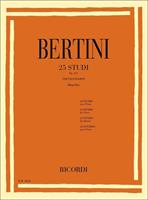 BERTINI -25 STUDI OP 137 PER PIANOFORTE *REV.MUGELLINI*