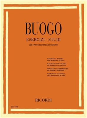 BUOGO -ESERCIZI E STUDI I PRINCIPIANTI DI PIANOFORTE