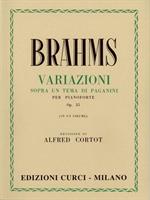 BRAHMS J.-VARIAZIONI OP 35 TEMA DI PAGANINI