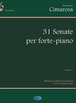 CIMAROSA D.-31 SONATE VOL 1 PER PIANOFORTE *REV.CARLO BRUNO*