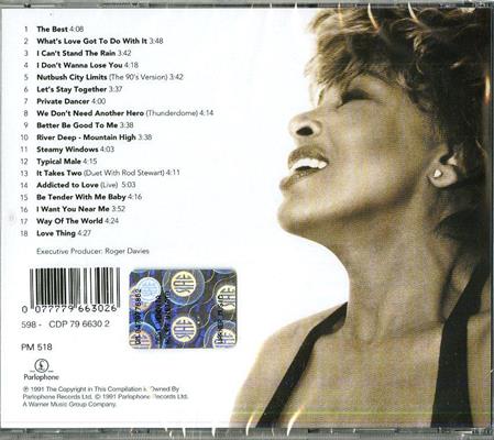 TINA TURNER -SIMPLY THE BEST
