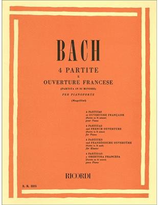 BACH J.S.-4 PARTITE E OUVERTURE FRANCESE
