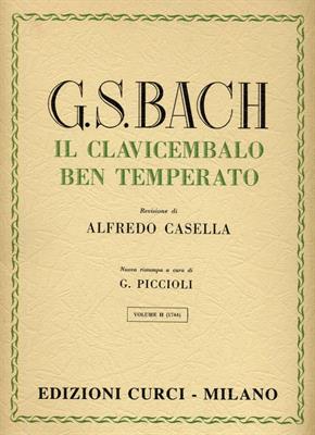 BACH J.S.-IL CLAVICEMBALO BEN TEMPERATO VOL 1 *REV.CASELLA*