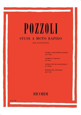 POZZOLI E.-STUDI A MOTO RAPIDO PER PIANOFORTE