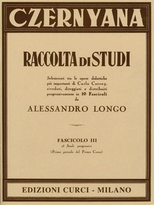 CZERNYANA -RACCOLTA DI STUDI VOL 3 *LONGO*