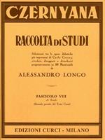 CZERNYANA -RACCOLTA DI STUDI VOL 8 (LONGO)