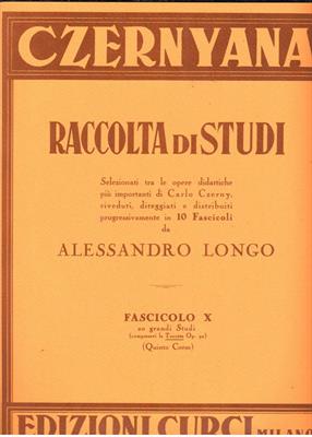 CZERNYANA -RACCOLTA DI STUDI VOL 10 (LONGO)