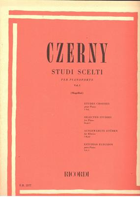 CZERNY -STUDI SCELTI VOL 1 (MUGELLINI)