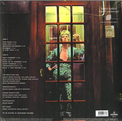 DAVID BOWIE -THE RISE AND FALL OF ZIGGY STARDUST *LP*
