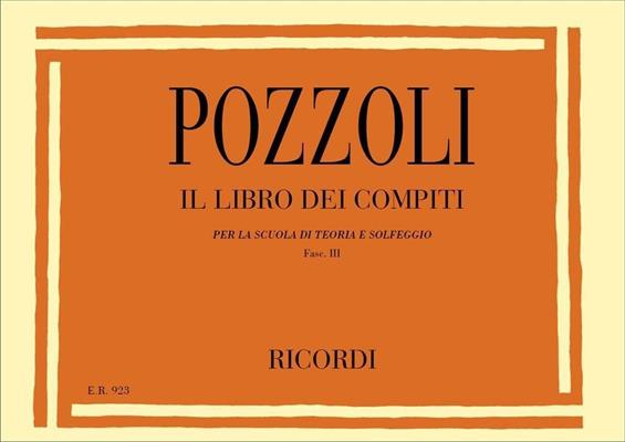 POZZOLI E.-IL LIBRO DEI COMPITI N 3
