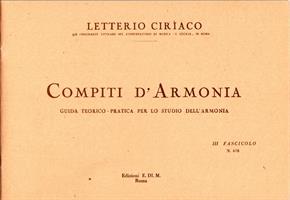 CIRIACO L.-COMPITI D'ARMONIA VOL 3