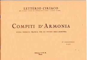 CIRIACO L.-COMPITI D'ARMONIA VOL 4