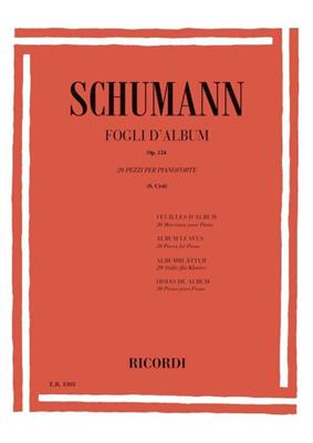 SCHUMANN R.-FOGLI D'ALBUM OP 124 (CESI)