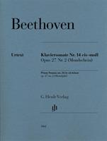 BEETHOVEN -SONATA OP 27 N 2 X PF *al chiaro di luna* *HENLE*