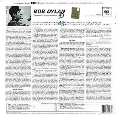 BOB DYLAN -BOB DYLAN *1962* *LP*