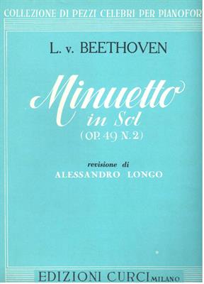 BEETHOVEN -MINUETTO IN SOL OP 49 N 2 (LONGO)