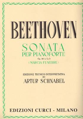 BEETHOVEN -SONATA OP 26 IN LAB (SCHNABEL)