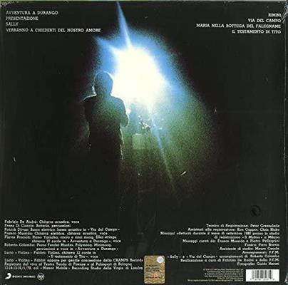 DE ANDRE' FABRIZIO -ARRANGIAMENTI PFM VOL 2 *LP* *1979*
