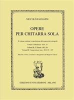 PAGANINI -OPERE PER CHITARRA SOLA VOL 2 / 37 SONATE (CHIESA)