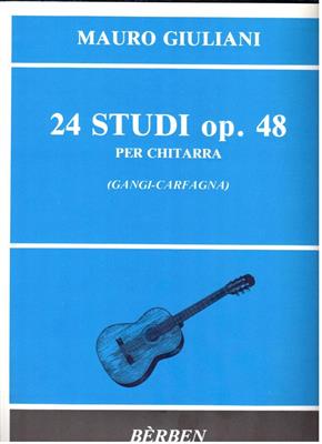 GIULIANI M.-24 STUDI OP 48 X CHITARRA (GANGI)