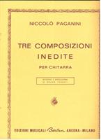 PAGANINI N.-3 COMPOSIZIONI INEDITE PER CHITARRA (TONAZZI)