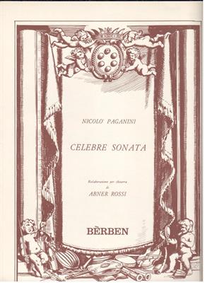 PAGANINI N.-CELEBRE SONATA PER CHITARRA (ROSSI)
