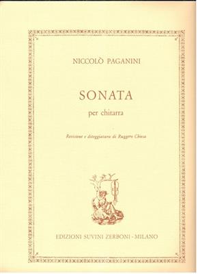 PAGANINI N.-SONATA PER CHITARRA (CHIESA)