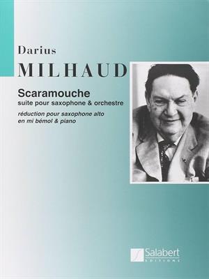 MILHAUD D.-SCARAMOUCHE RIDUZIONE PER SAX ALTO E PIANO