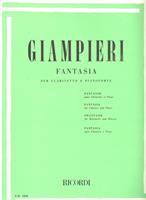 GIAMPIERI A.-FANTASIA PER CLARINETTO E PIANO
