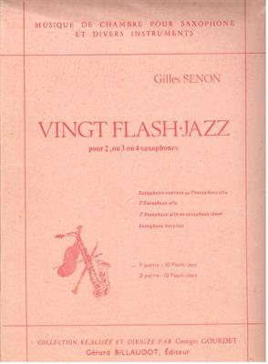 SENON G.-VIGT FLASH JAZZ X 2 3 4 SAX VOL 1