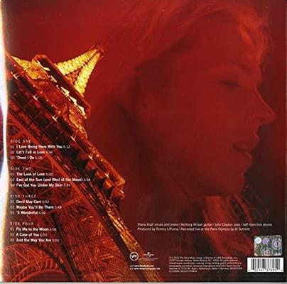 DIANA KRALL -LIVE IN PARIS *2-LP* *2002*