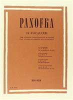 PANOFKA H.-24 VOCALIZZI PER SOPRANO/MEZZOSOPRANO/TENORE