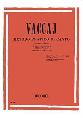 VACCAJ H.-METODO PRATICO DI CANTO CONTRALTO O BASSO