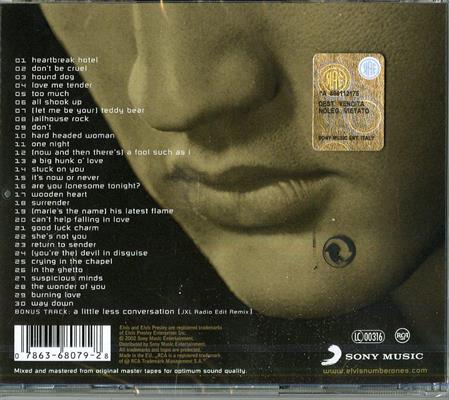 ELVIS PRESLEY -30 #1 HITS *2002*