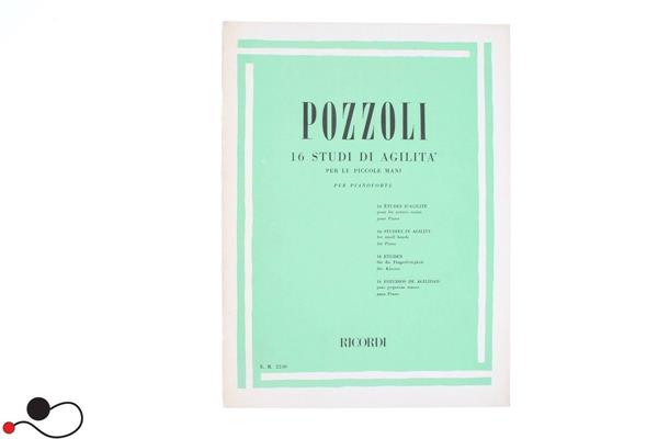 POZZOLI E.-16 STUDI DI AGILITA PICCOLE MANI (ricordi)