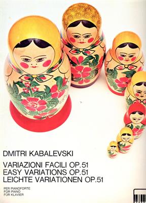 KABALEVSKI D.-VARIAZIONI FACILI OP 51