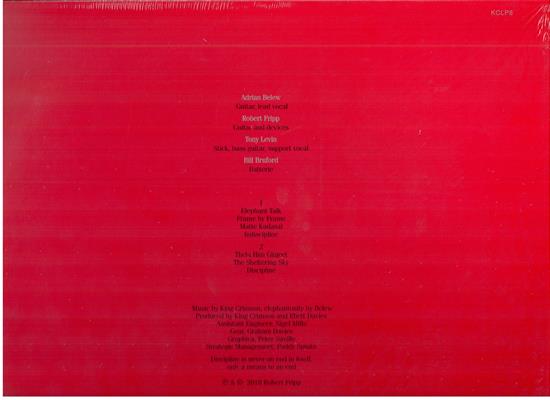 KING CRIMSON -DISCIPLINE *1981* *LP*