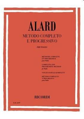 ALARD J.-METODO COMPLETO PROGRESSIVO PER VIOLINO