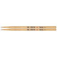 BACCHETTE PER BATTERIA 5A PUNTA PLASTICA VIC FIRTH TERRA