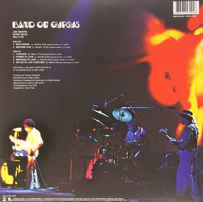 JIMI HENDRIX -BAND OF GYPSYS *1969* *LP 180GR*