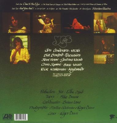 YES -CLOSE TO THE EDGE (LP)
