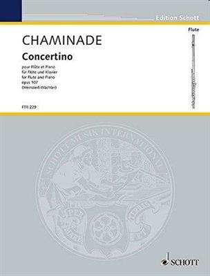 CHAMINADE -CONCERTINO PER FLAUTO E PIANO op 107