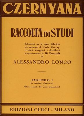 CZERNYANA -RACCOLTA DI STUDI VOL 1 *LONGO*