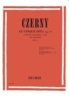 CZERNY -LE 5 DITA OP 777 (RATTALINO)