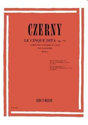 CZERNY -LE 5 DITA OP 777 (RATTALINO)