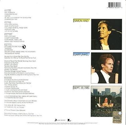 SIMON AND GARFUNKEL -THE CONCERT IN CENTRAL PARK *2-LP* *1982*