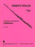 KOHLER E.-20 LEKTIONEN P 93 VOL 1 PER FLAUTO
