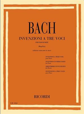 BACH J.S.-INVENZIONI A TRE VOCI *REV.MUGELLINI*